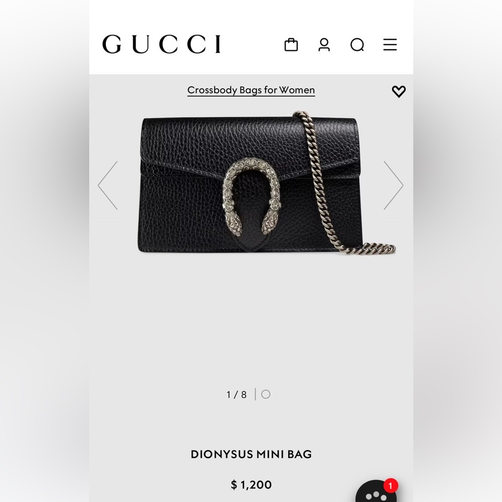 GUCCI DIONYSUS MINI BAG